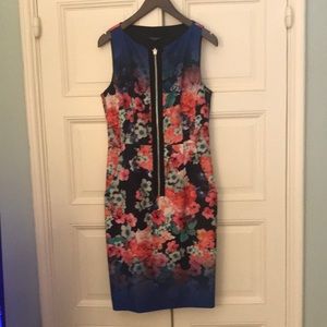 Nanette Lepore Floral Print Dress Size 4